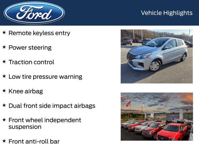 used 2022 Mitsubishi Mirage car, priced at $14,328