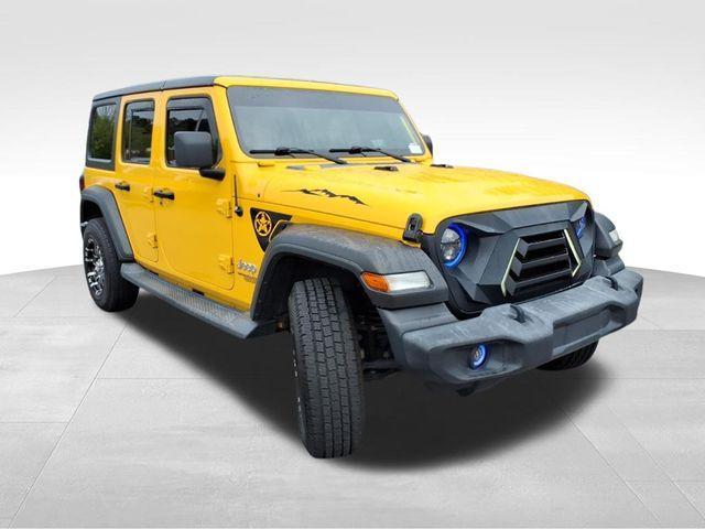 used 2020 Jeep Wrangler Unlimited car, priced at $26,248