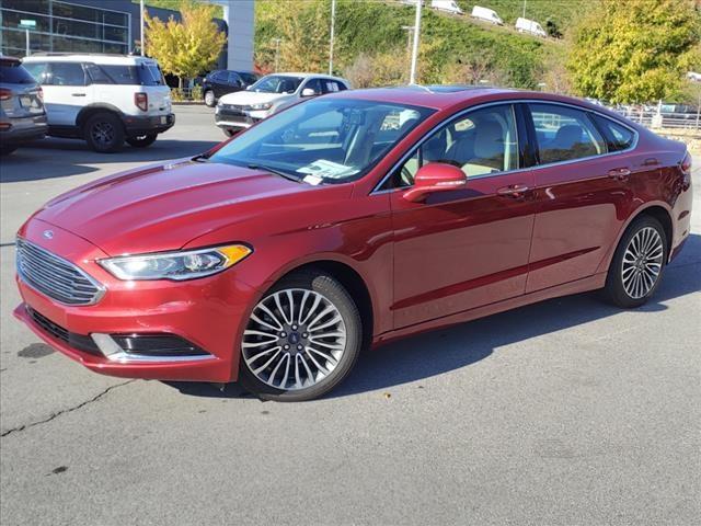 used 2018 Ford Fusion car, priced at $12,838