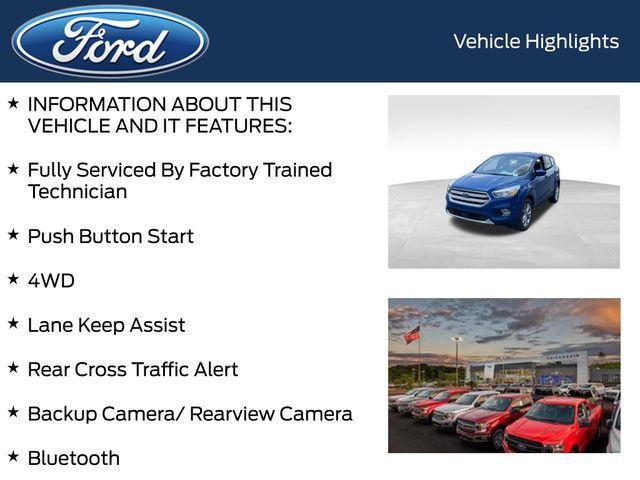 used 2019 Ford Escape car, priced at $14,258