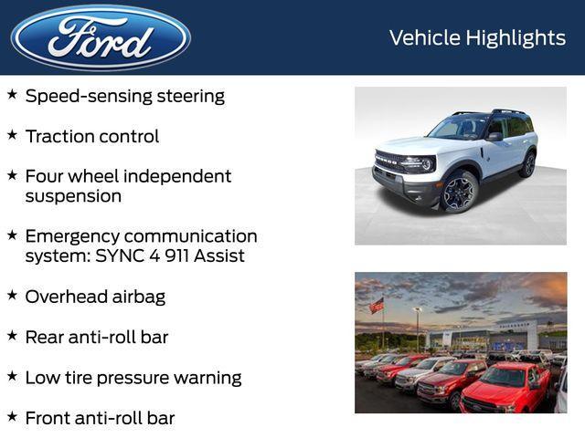 new 2025 Ford Bronco Sport car, priced at $33,594