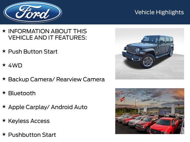 used 2020 Jeep Wrangler Unlimited car, priced at $27,778