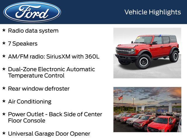 new 2024 Ford Bronco car, priced at $62,037