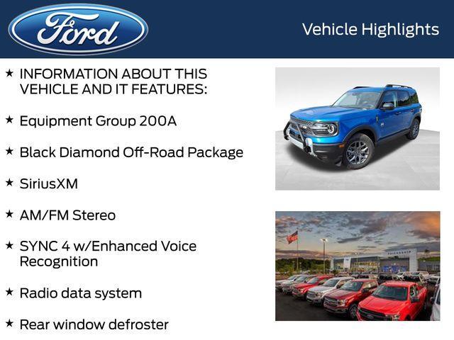 new 2025 Ford Bronco Sport car, priced at $31,157