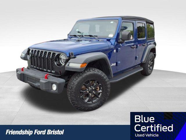 used 2020 Jeep Wrangler Unlimited car, priced at $27,328