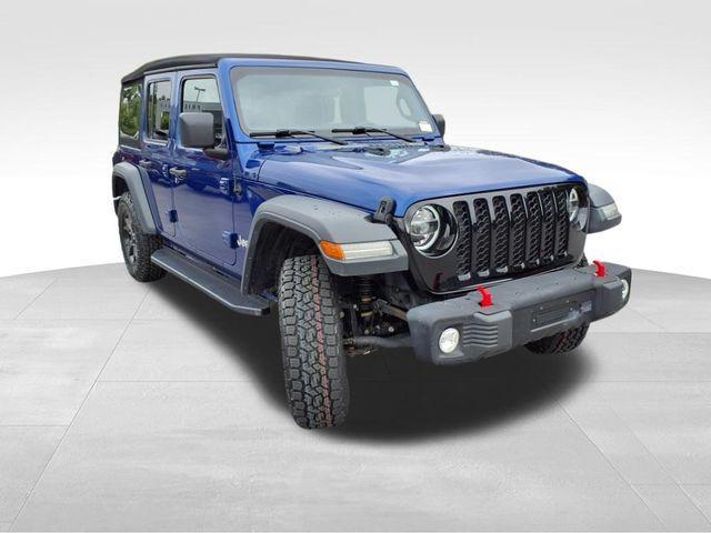 used 2020 Jeep Wrangler Unlimited car, priced at $23,978