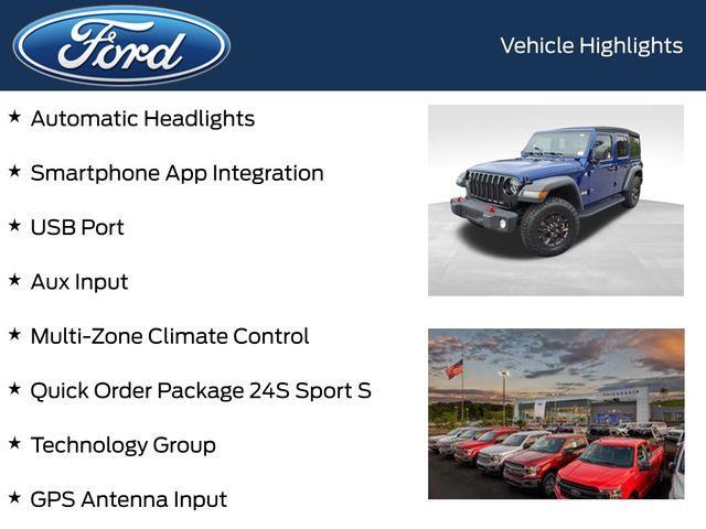 used 2020 Jeep Wrangler Unlimited car, priced at $23,978