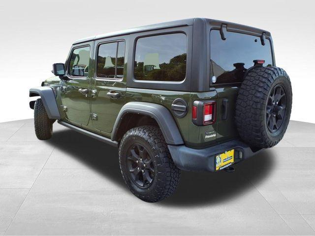 used 2021 Jeep Wrangler Unlimited car, priced at $33,538