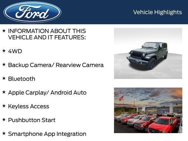 used 2021 Jeep Wrangler Unlimited car, priced at $34,908