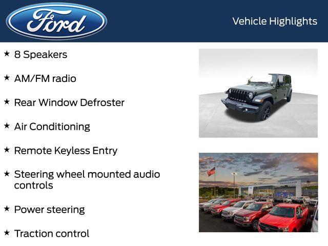 used 2021 Jeep Wrangler Unlimited car, priced at $34,908