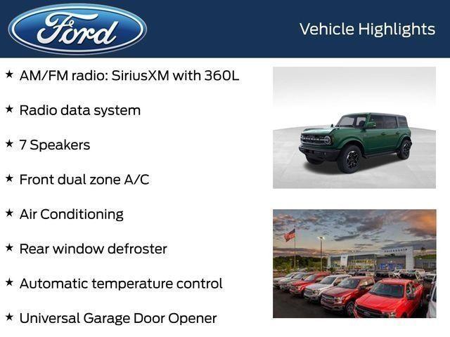 new 2025 Ford Bronco car, priced at $52,345