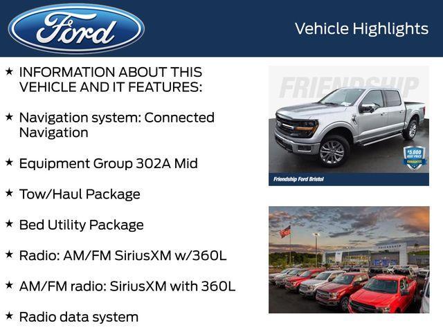 new 2024 Ford F-150 car, priced at $53,535