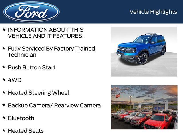 used 2022 Ford Bronco Sport car, priced at $28,398