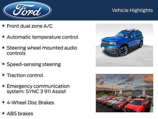 used 2022 Ford Bronco Sport car, priced at $28,398