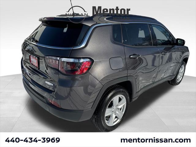 used 2022 Jeep Compass car, priced at $20,000