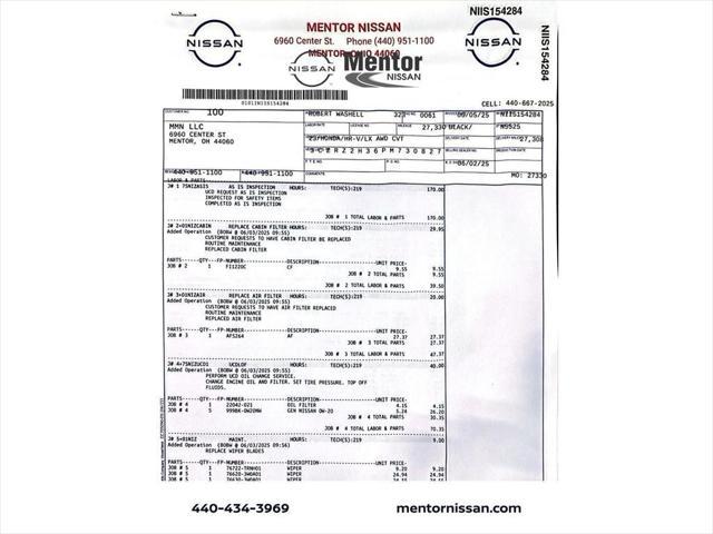 used 2023 Honda HR-V car, priced at $24,500