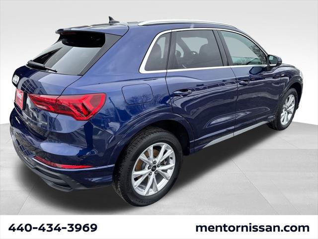 used 2024 Audi Q3 car, priced at $33,500