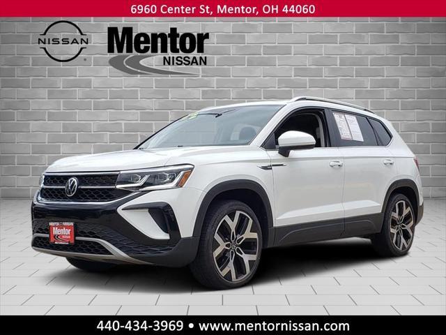 used 2022 Volkswagen Taos car, priced at $17,990