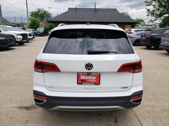 used 2022 Volkswagen Taos car, priced at $17,990