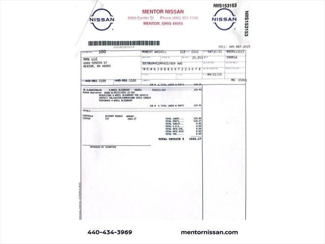 used 2022 Jeep Compass car, priced at $22,500