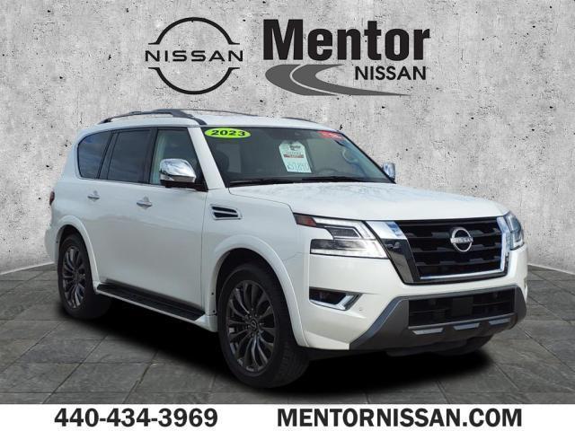 used 2023 Nissan Armada car, priced at $46,990