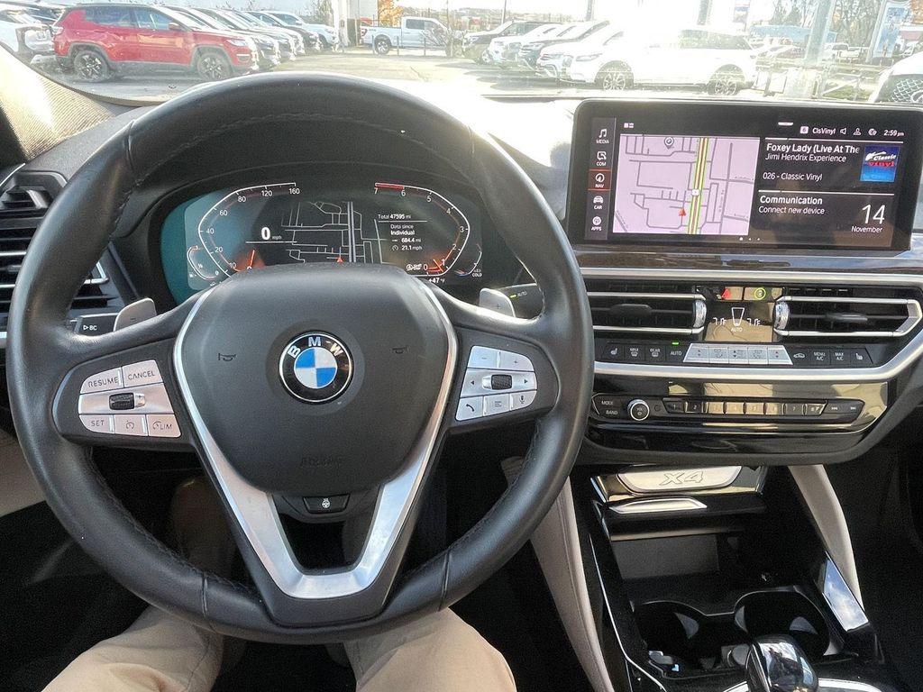 used 2022 BMW X4 car, priced at $32,900