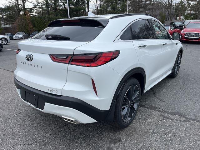 new 2025 INFINITI QX55 car, priced at $46,985