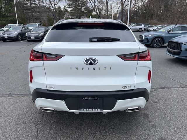 new 2025 INFINITI QX55 car, priced at $46,985