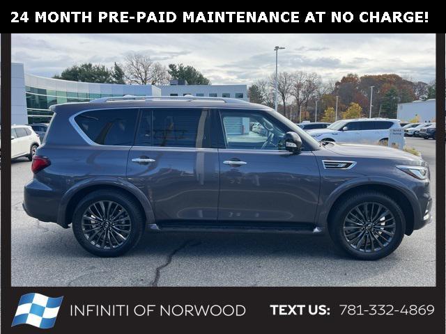 used 2024 INFINITI QX80 car, priced at $57,805