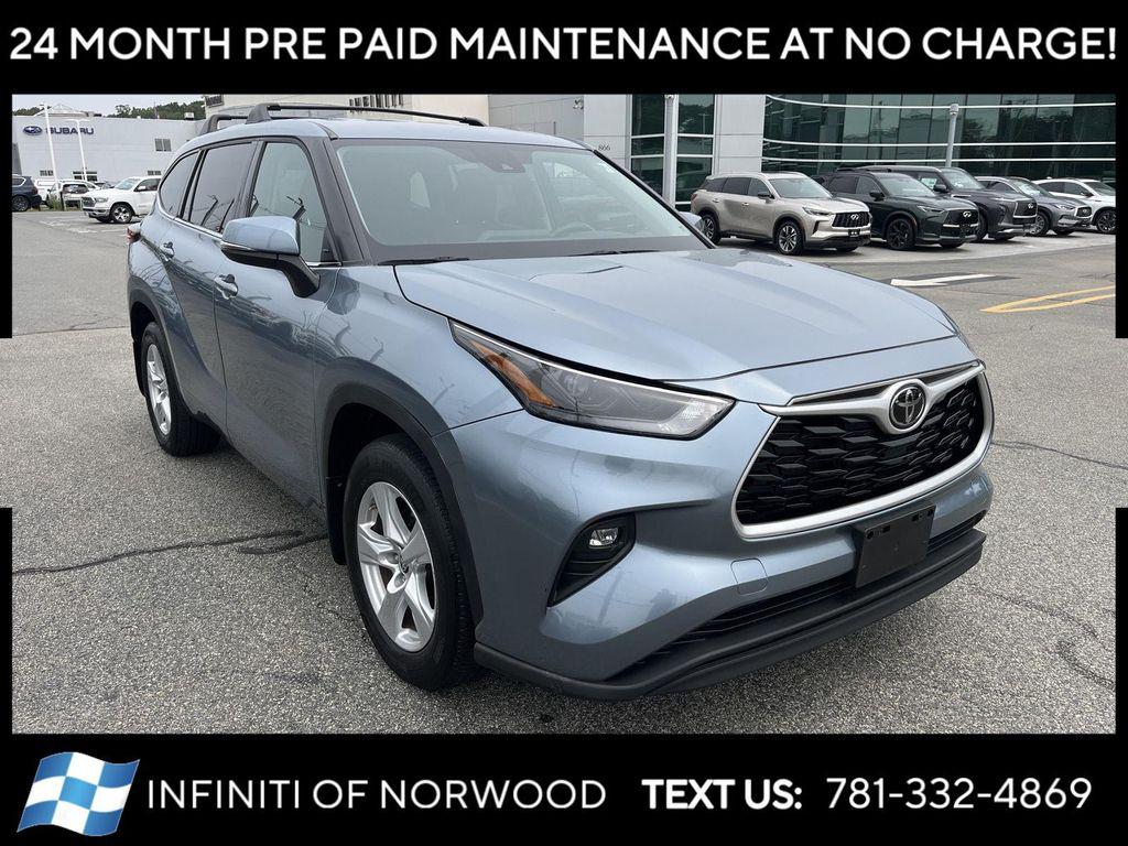 used 2022 Toyota Highlander car, priced at $32,900