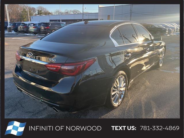 used 2019 INFINITI Q50 car, priced at $21,990