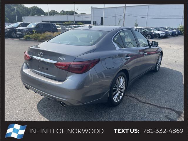 used 2021 INFINITI Q50 car, priced at $28,990