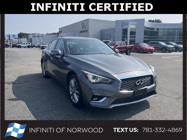 used 2021 INFINITI Q50 car, priced at $29,300