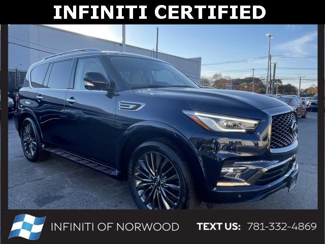 used 2023 INFINITI QX80 car, priced at $54,300