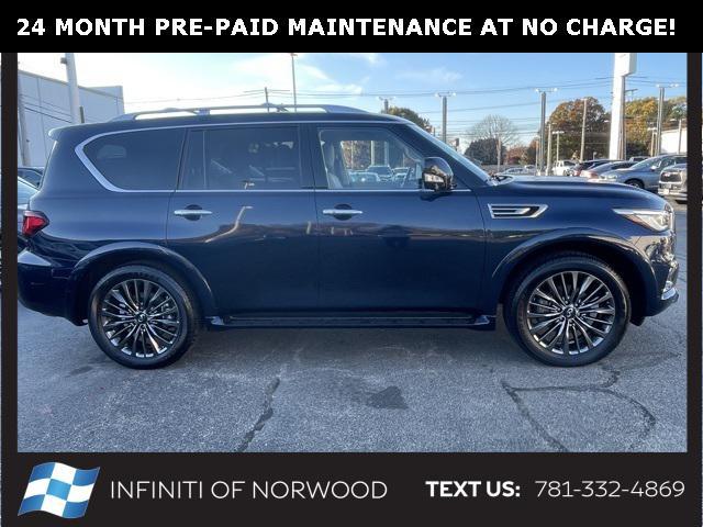 used 2023 INFINITI QX80 car, priced at $54,300