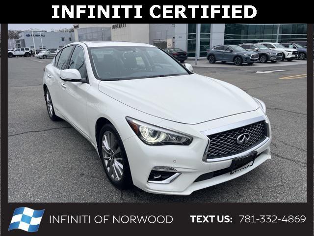 used 2024 INFINITI Q50 car, priced at $36,990