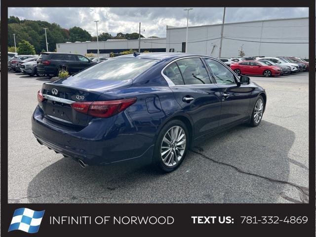 used 2022 INFINITI Q50 car, priced at $30,603