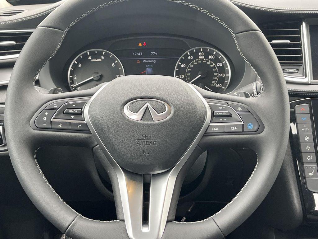 new 2025 INFINITI QX50 car, priced at $49,270