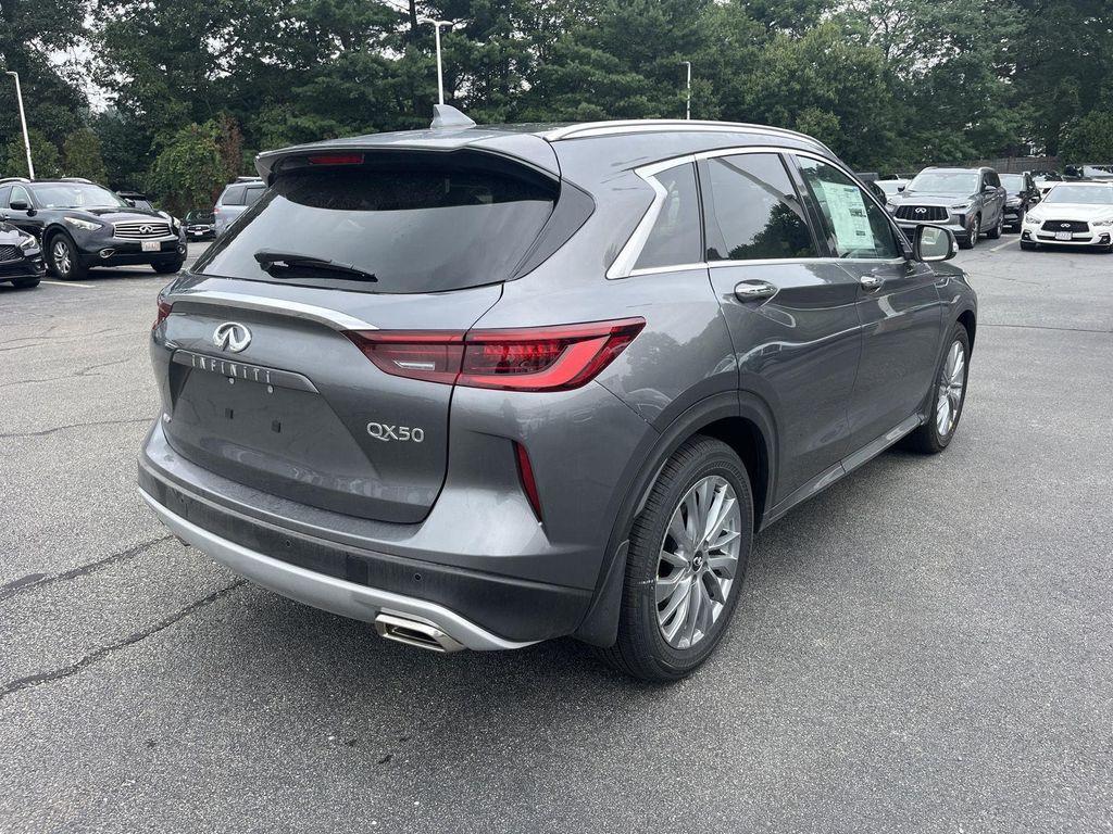 new 2025 INFINITI QX50 car, priced at $49,270