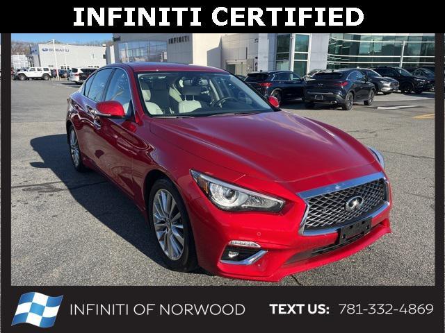 used 2024 INFINITI Q50 car, priced at $37,290