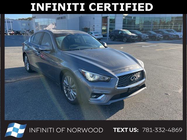 used 2022 INFINITI Q50 car, priced at $32,300