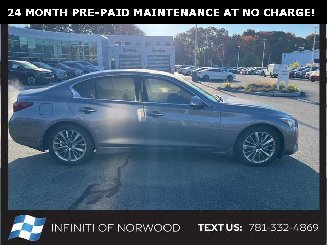 used 2022 INFINITI Q50 car, priced at $32,300