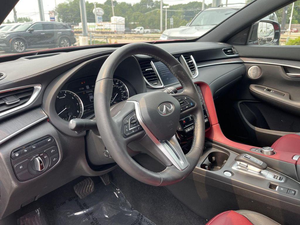 used 2024 INFINITI QX55 car, priced at $44,700
