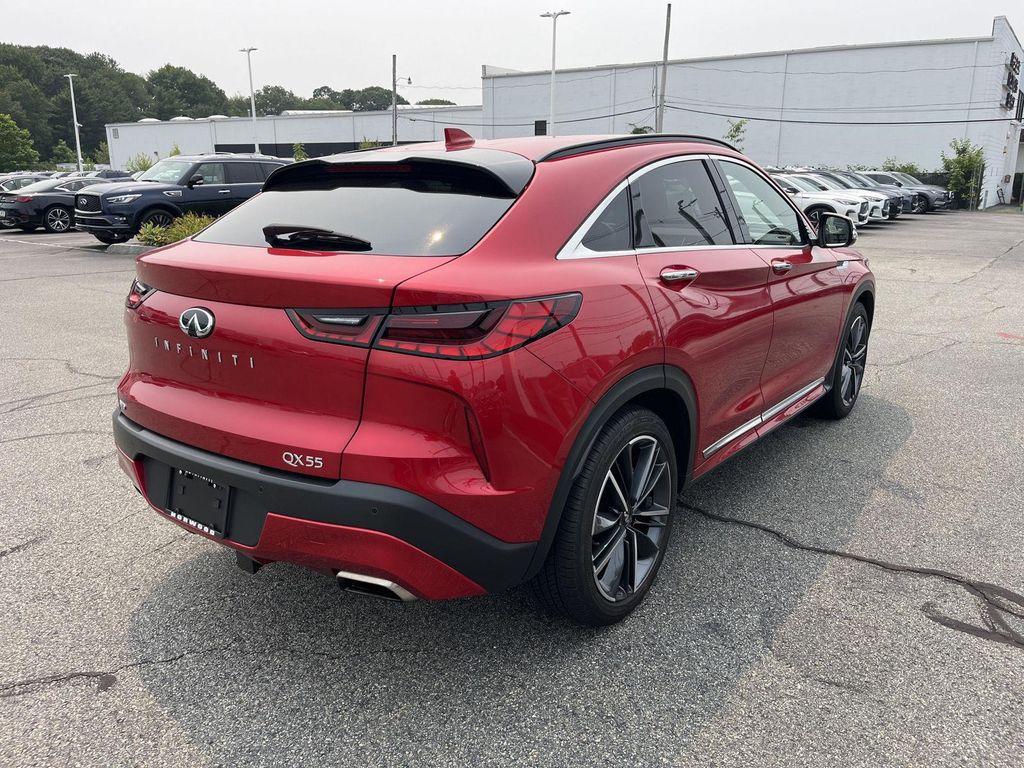 used 2024 INFINITI QX55 car, priced at $44,700