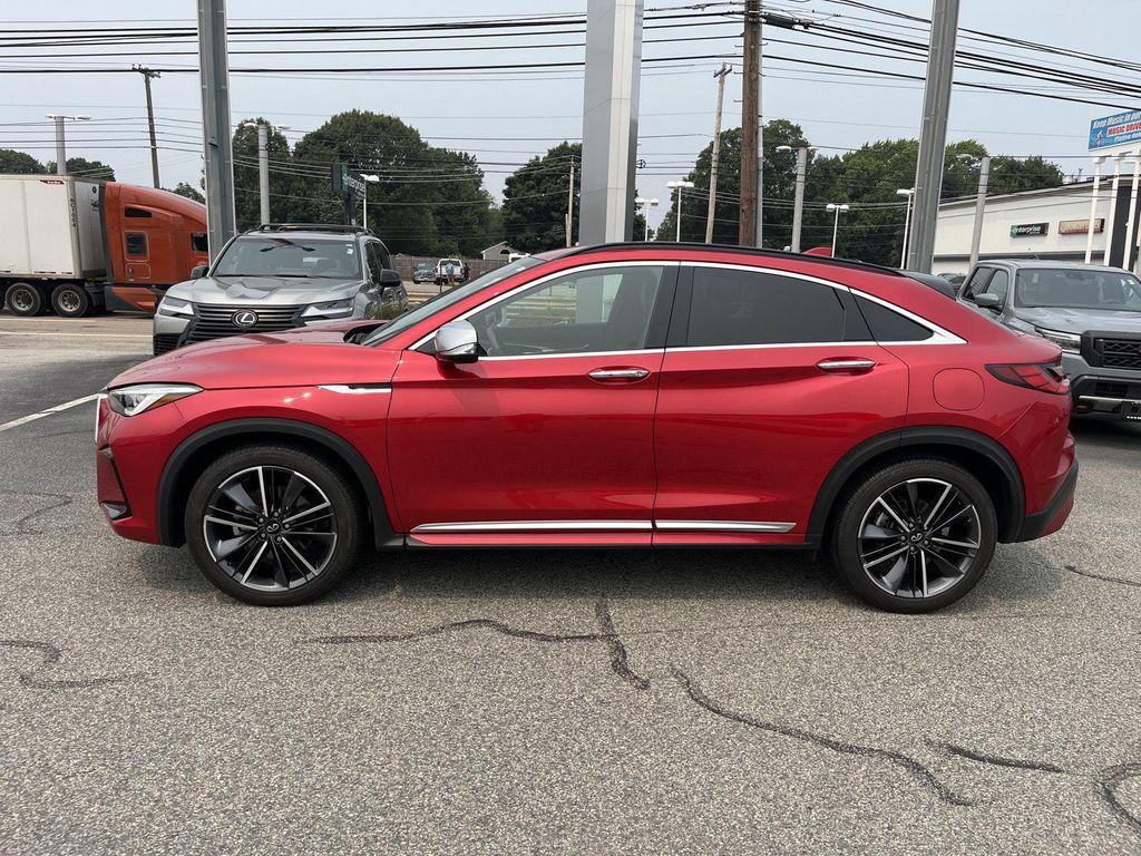 used 2024 INFINITI QX55 car, priced at $44,700