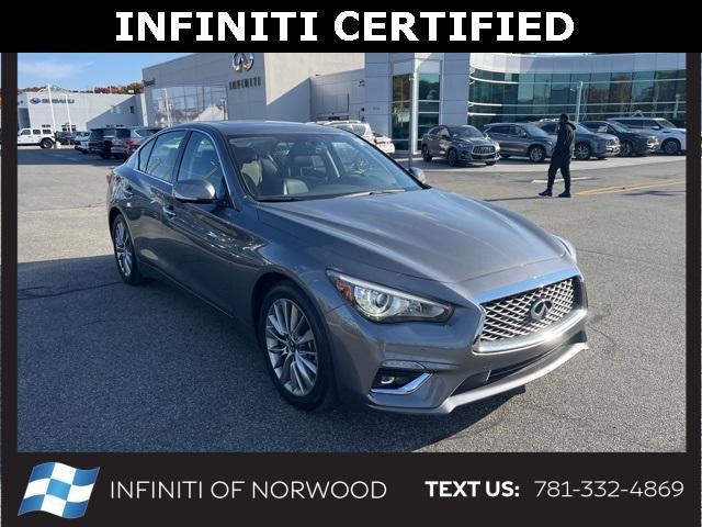 used 2023 INFINITI Q50 car, priced at $35,605