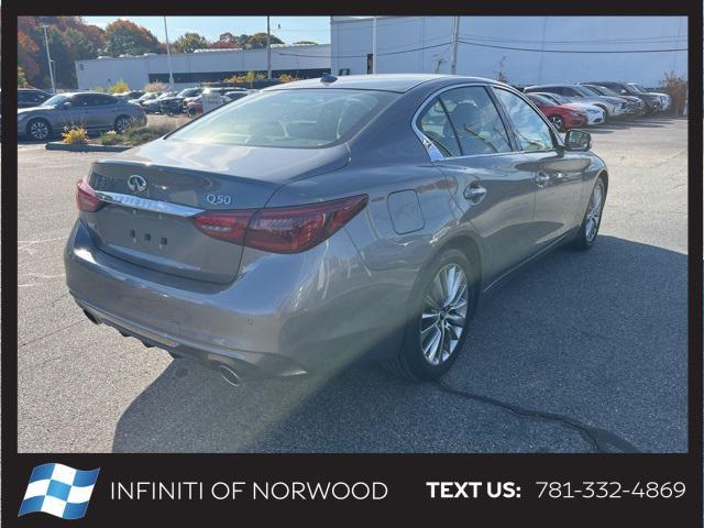 used 2023 INFINITI Q50 car, priced at $35,605