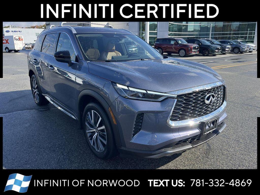 used 2025 INFINITI QX60 car, priced at $49,800