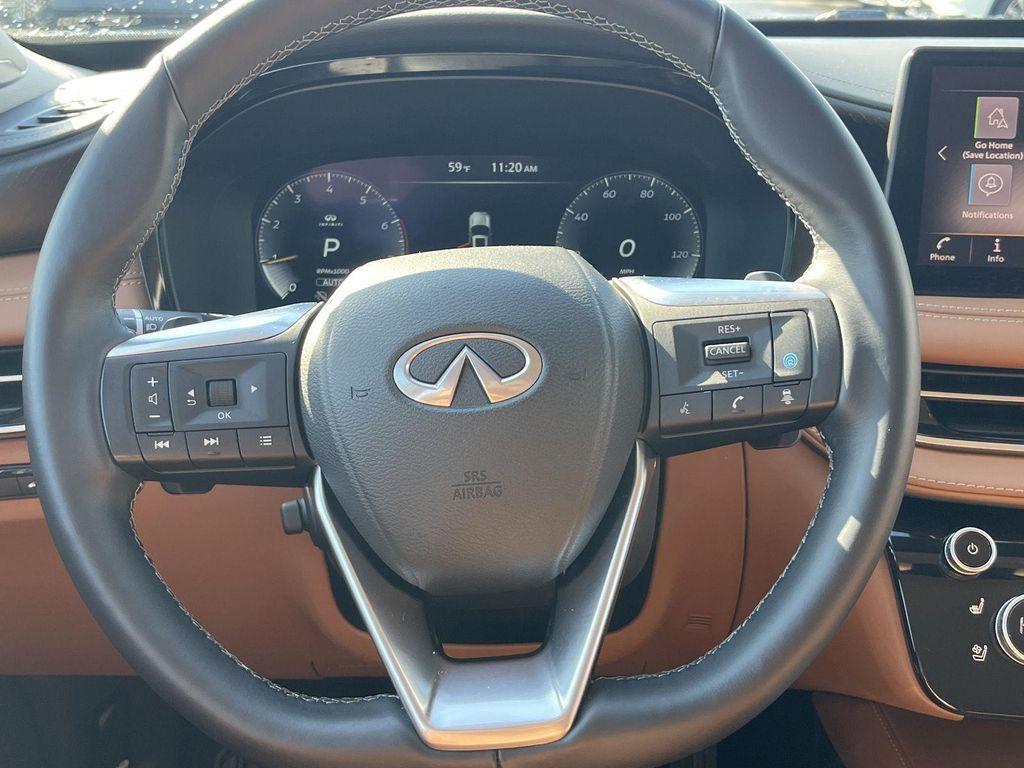 used 2025 INFINITI QX60 car, priced at $49,800