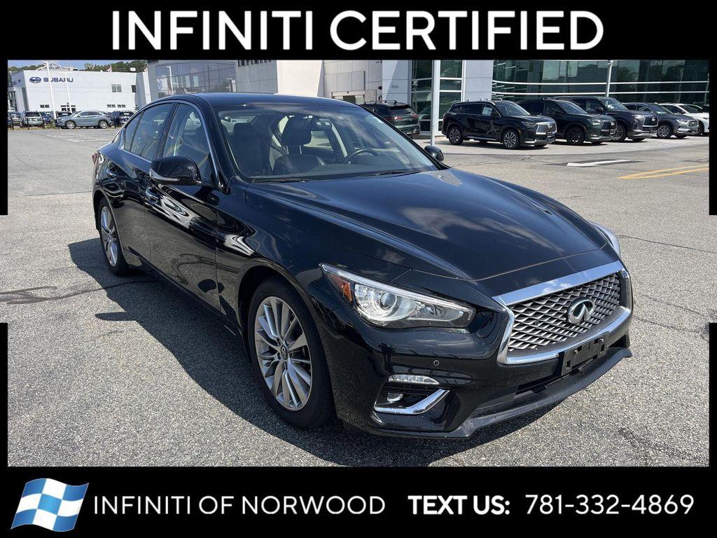 used 2022 INFINITI Q50 car, priced at $26,855